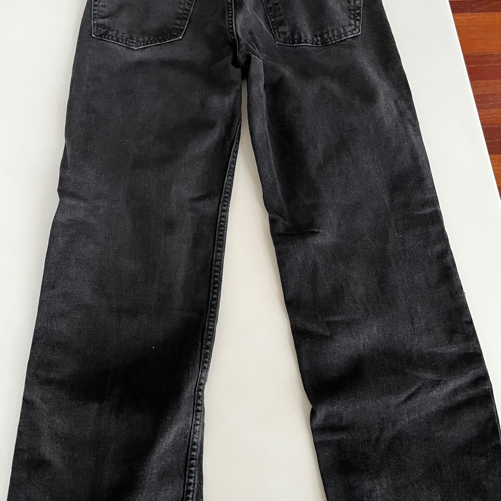 Gap Faded Black Loose Mid Rise Jeans